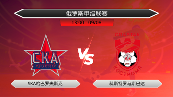 俄罗斯甲级联赛 SKA哈巴罗夫斯克 VS 科斯特罗马斯巴达