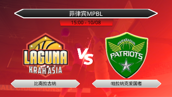 菲律宾MPBL 比南拉古纳 VS 帕拉纳克爱国者