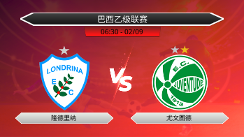 巴西乙级联赛 隆德里纳 VS 尤文图德