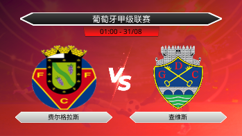 葡萄牙甲级联赛 费尔格拉斯 VS 查维斯