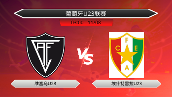 葡萄牙U23联赛 维塞乌U23 VS 埃什特雷拉U23
