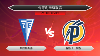 匈牙利甲级联赛 萨拉格斯基 VS 普斯卡什学院