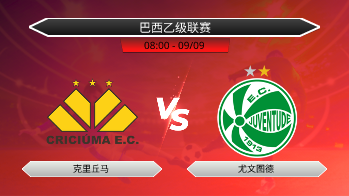 巴西乙级联赛 克里丘马 VS 尤文图德