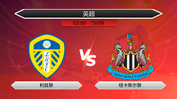 英超 - 利兹联 vs 纽卡斯尔联