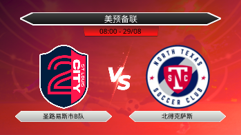 美预备联 圣路易斯市B队 VS 北得克萨斯