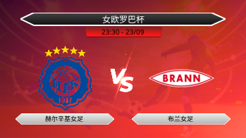 女欧罗巴杯 赫尔辛基女足 VS 布兰女足