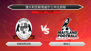 澳大利亚新南威尔士州北部联 韦斯顿劳动熊 VS 梅特兰